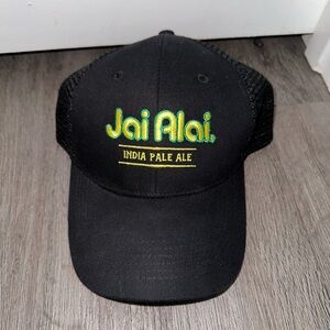 Jai Alai Black Trucker Hat